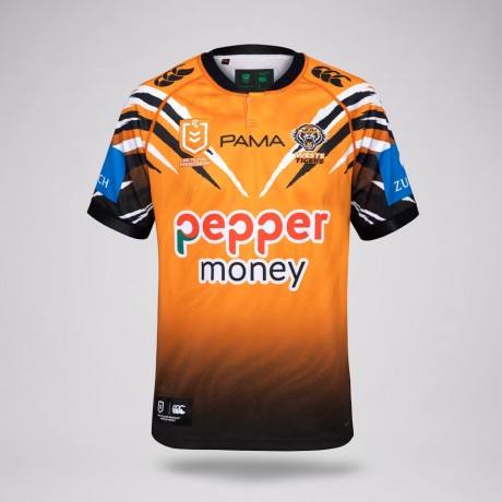 Buy Wests Tigers 2026 NRL Home Jersey