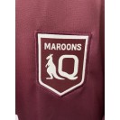 Harvey Norman QLD Maroons Kids Home Rugby Jersey 2025 – Official Queensland Jersey with dryCELL Technology