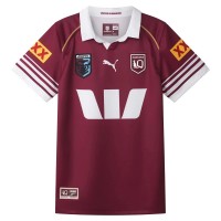 Harvey Norman QLD Maroons Kids Home Rugby Jersey 2025