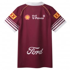 Harvey Norman QLD Maroons Kids Home Rugby Jersey 2025