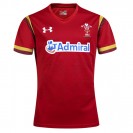Wales 2017 men’s WRU home rugby jersey with dragon-scale print