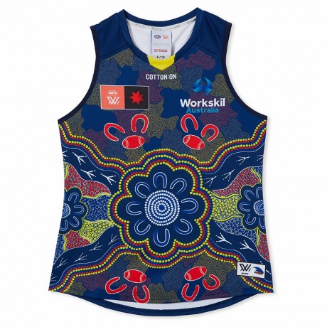 Adelaide Crows 2023 Mens AFLW Indigenous Guernsey - Show Your Team Pride