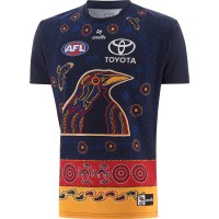 Adelaide Crows 2025 Mens First Nations Run Out Tee
