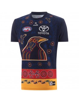 Adelaide Crows 2025 Mens First Nations Run Out Tee