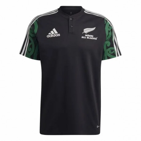 Maori All Blacks 2022 Mens Polo Shirt – Official Adidas Rugby Polo