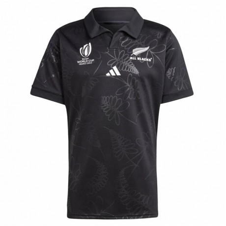 All Blacks RWC 2023 Mens Home Jersey | Official Rugby World Cup Shirt