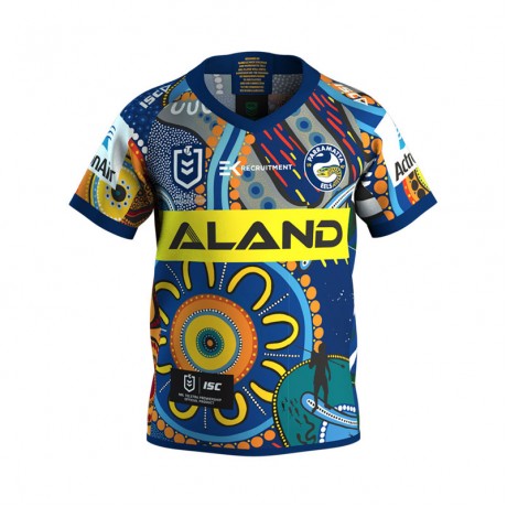 Parramatta Eels Mens Indigenous Rugby League Jersey 2021