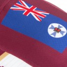 Maillot Queensland Maroons 2017 JT Farewell avec drapeaux autochtones et du Queensland