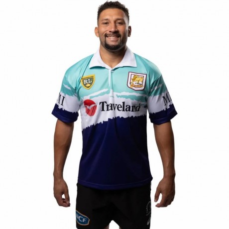 Brisbane Broncos Retro Rugby Jersey 1995 | Iconic 90s World Sevens Look
