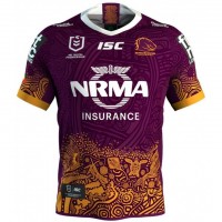 Maillot Indigène Homme Brisbane Broncos 2019