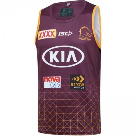 Why Choose the Brisbane Broncos Training Singlet for Your Workouts?