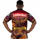Maillot Autochtone Brisbane Broncos 2021 – Équipement Officiel NRL