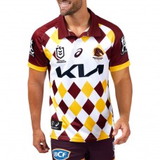 Brisbane Broncos Mens Heritage Rugby Jersey 2024 Festival gifts