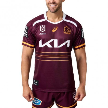 Brisbane Broncos Home Rugby Jersey 2025 – Official NRL Replica
