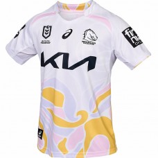 Brisbane Broncos Men’s Alternate Rugby Jersey 2025 – International Women’s Day Edition
