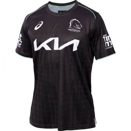 Brisbane Broncos 2025 Training Tee – Official Men’s Rugby Shirt