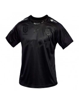 Brisbane Broncos 2025 Men's Black NRL Jersey – Mental Health Tribute Edition