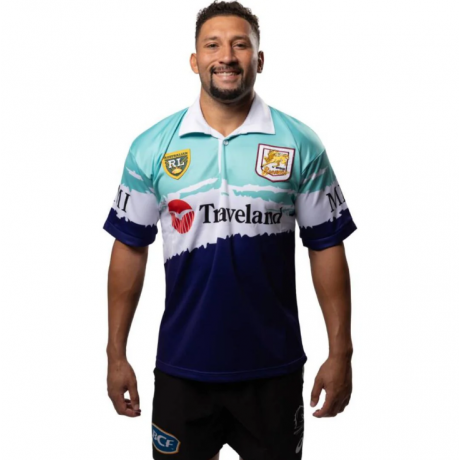 1995 Brisbane Broncos Retro Men's Rugby Jersey