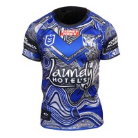 Maillot de rugby autochtone des Bulldogs de Canterbury-Bankstown 2023 – Homme