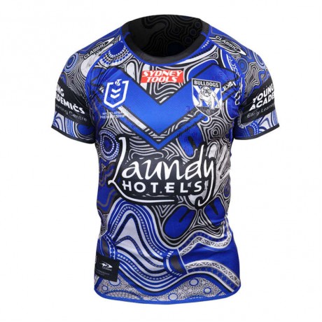 Bulldogs Indigenous Jersey 2023 – Rainbow Serpent-Inspired Design