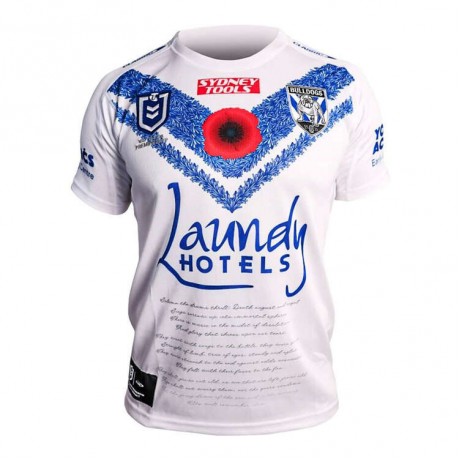ANZAC Rugby Jersey 2023 – Canterbury Bulldogs Tribute Shirt