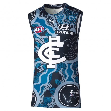 Carlton Blues 2022 Men’s Indigenous Guernsey – Official AFL Jersey