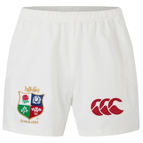 British & Irish Lions White Rugby Shorts 2025 – Official Canterbury Gear