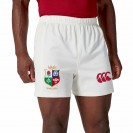 British & Irish Lions White Rugby Shorts 2025 – Official Canterbury Gear