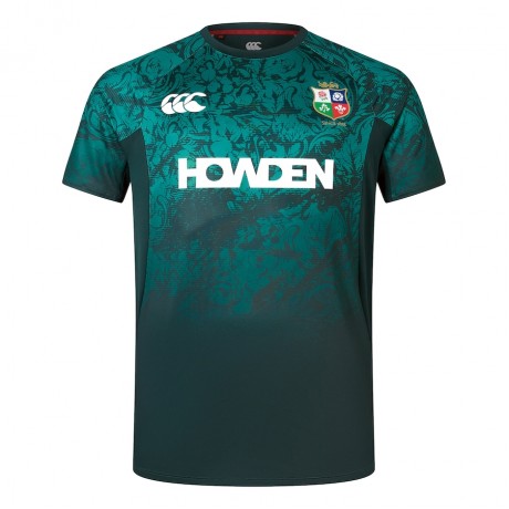 British And Irish Lions Dark Green Rugby Shirt 2025 – Official Lightweight Tee
