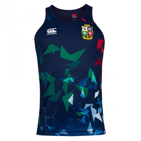 British and Irish Lions 2021 Navy Rugby Singlet | Official Gear