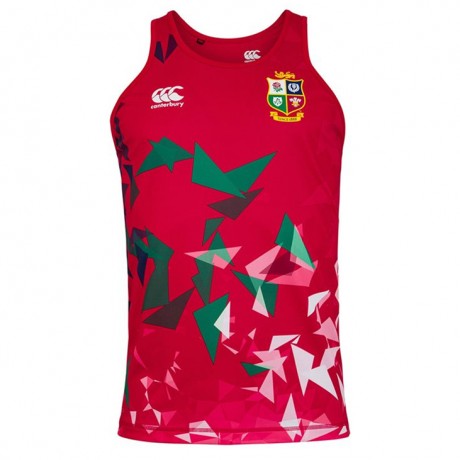 British & Irish Lions Rugby Singlet 2021 Red | Official Men’s Gear