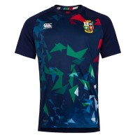 Maillot de rugby graphique bleu British and Irish Lions CCC 2020