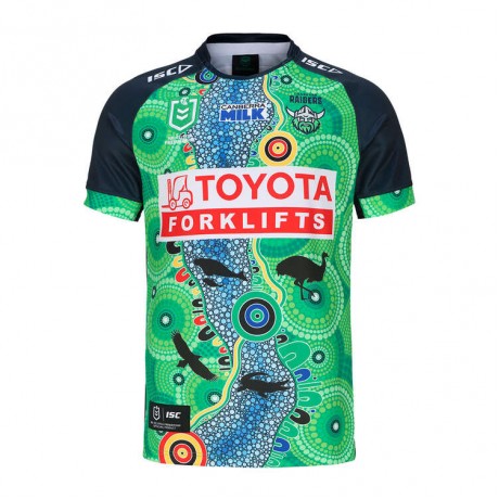 Canberra Raiders Indigenous Jersey 2024 – Official NRL Cultural Jersey