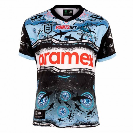 Indigenous Rugby Jersey 2022 – Cronulla Sharks | Sustainable NRL Fanwear