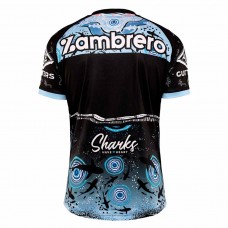 Cronulla Sharks Mens Indigenous Rugby Jersey 2022