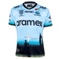  Maillot Anzac Rugby Homme Cronulla Sharks 2022