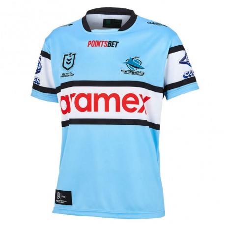 2024 Sharks Home Jersey – Official Cronulla NRL Rugby Shirt
