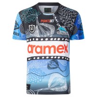 Cronulla-Sutherland Sharks Mens Indigenous Rugby Jersey 2024