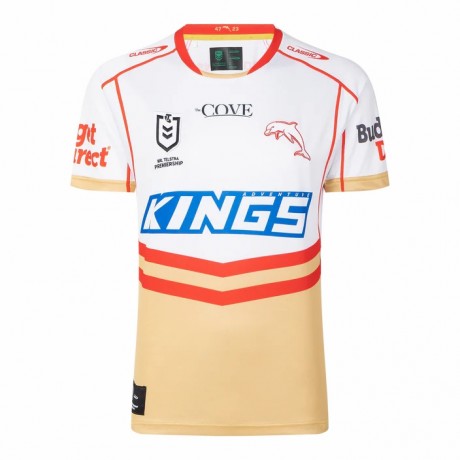 Dolphins Men's Away Rugby Jersey 2023 – Official NRL Performance Kit