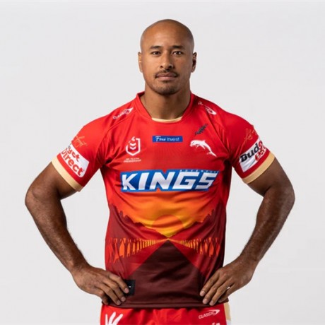 Dolphins Mens Anzac Rugby Jersey 2023 | NRL Official | Comfortable & Durable