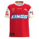 Dolphins Mens Heritage Jersey 2023 – Official NRL Rugby Shirt