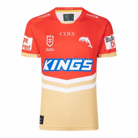 Dolphins Home Rugby Jersey 2023 – Official NRL Replica