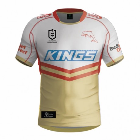 Dolphins Away Jersey 2024 – Official NRL Replica Jersey