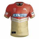 Dolphins Men's Home Rugby Jersey 2024 – Official NRL Replica