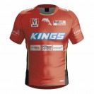 Dolphins Red Training Rugby Jersey 2024 – Official NRL Club Shirt