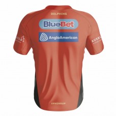 Dolphins Men's Red Training Rugby Jersey 2024