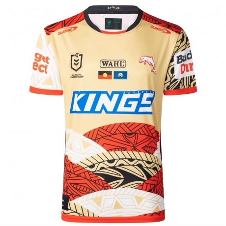 Dolphins 2025 Indigenous Round Special Edition Rugby Jersey