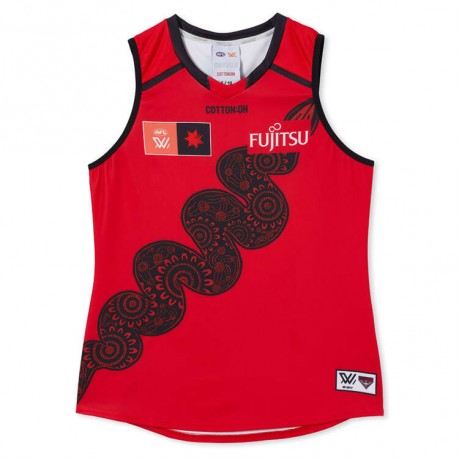 Essendon Bombers 2023 Men's AFLW Indigenous Guernsey - Show Your Team Pride