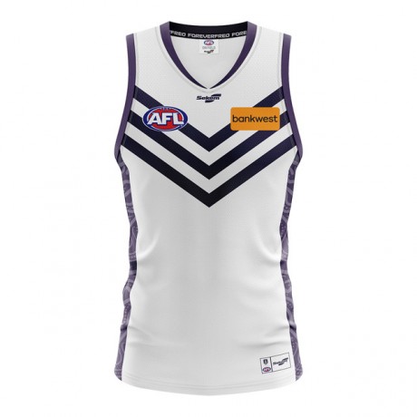 Fremantle Dockers 2023 Mens Away Guernsey – Official AFL Away Jersey