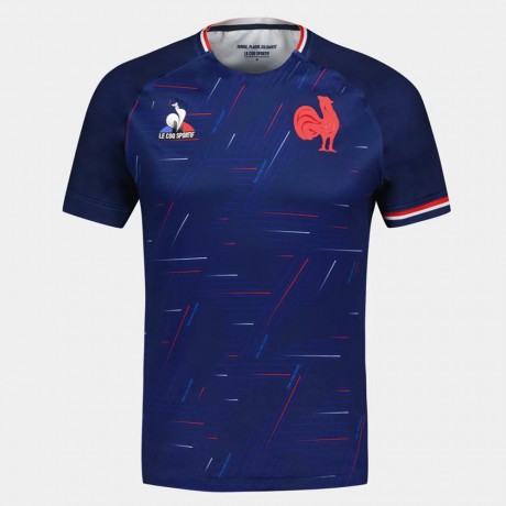 France Sevens Mens Pre Match Jersey 2023 – Le Coq Sportif Official